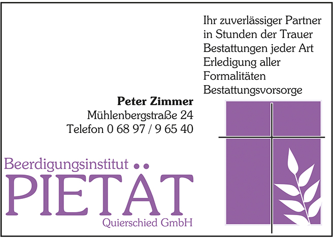 Beerdigungen Quierschied