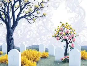 Gera Friedhof Taubenpreskeln